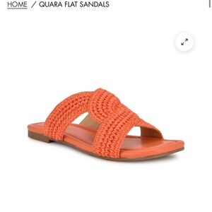 Nine West Quara Flat Sandals